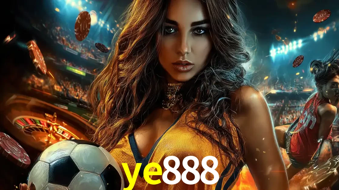 Mulher segurando uma bola de futebol em uma montagem que mistura a paixão esportiva com a emoção da roleta de cassino, tudo disponível na plataforma ye888.